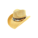 El sombrero amarillo ofrece un toque vibrante y lleno de energía. Con su color brillante, es perfecto para destacar en fiestas temáticas, eventos al aire libre o cualquier ocasión donde quieras agregar un toque de frescura y estilo único.