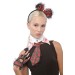 Pack de Diadema, Cuello, Corbata y Guante de Colejiala Zombie