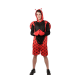 disfraz de mariquita para hombre con mono, capucha, guantes y alas.