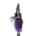 Disfraz infantil de bruja inspirado en El Mago de Oz con vestido y sombrero