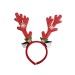 Pack de 6 Diademas de Asta de Reno Banda Cinta Elfos de Navidad para el Cabello Accesorios Sombreros para Fiestas Vacaciones Navideñas Decoraciones de Disfraz de Niños y Adultos (Ciervo)