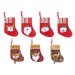 7 Pcs de Botas de Navidad Pequeñas