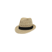 Sombrero Fedora de Fibras Naturales con Banda Decorativa y Ajuste Interno – Tallas 56 y 58