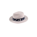 Sombrero Panamá unisex con estampado de palmeras, transpirable y plegable para verano