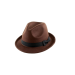Sombrero Borsalino de Fiesta – Elegancia y Distinción, disponible en tonos marrón y negro.