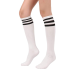 Calcetines Básicos con Rayas Negras – Talla Única Adulto