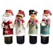 Pack de 4 Bolsas de Vino para Decoración de Navidad