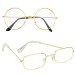 Gafas Metálicas para Papá Noel 2 PCS