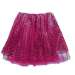 Tutú corto de mujer con lentejuelas, ideal para baile y fiestas.