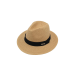 Sombrero panamá unisex de estilo veraniego y clásico, ligero y transpirable