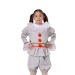 disfraz payasa terrorífica niña, disfraz Pennywise infantil, disfraz Halloween niña payasa, disfraz circo oscuro niña