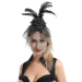 Tocado de viuda con diadema y tutu de tul, conjunto de viuda y tutu para disfraces, accesorios de fiesta para Halloween.