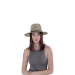 Sombrero rústico de paja unisex con cinta decorativa, ideal para verano, ligero, transpirable y con diseño casual.