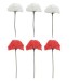 Pack de 6 Claveles de Flamenca y Chulapa