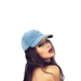 Gorra de béisbol vintage unisex de algodón con visera precurvada y cierre ajustable