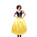 Disfraz de princesa Blanca Nieves con ajuste cómodo y detalles encantadores, perfecto para cosplay y disfraces