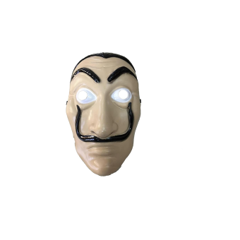Máscara Dalí Casa de Papel para disfraz de atracador serie