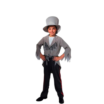 Disfraz infantil de novio cadáver, traje espeluznante para Halloween y fiestas