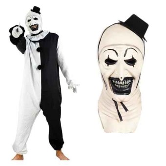 Máscara Terrifier Adulto con Sombrero